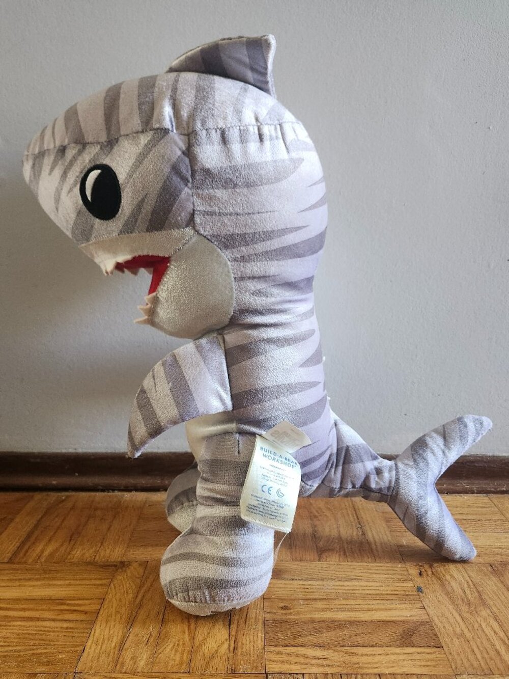 Build-A-Bear Tiger Shark Plush - Shark Week